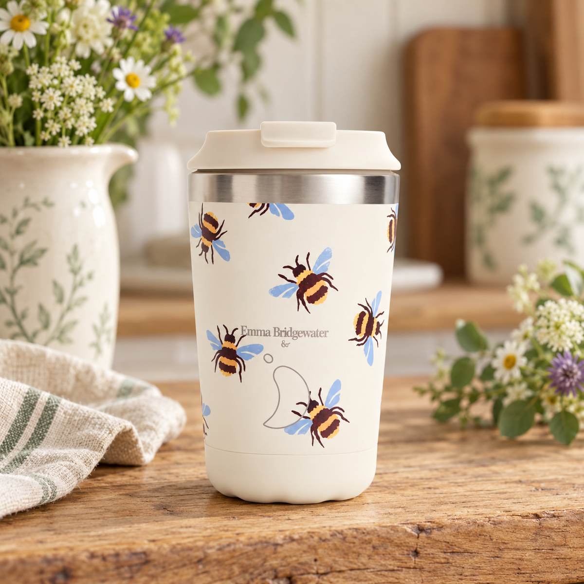 Emma Bridgewater en Chilly's Bumblebees Coffee Cup 500 ml