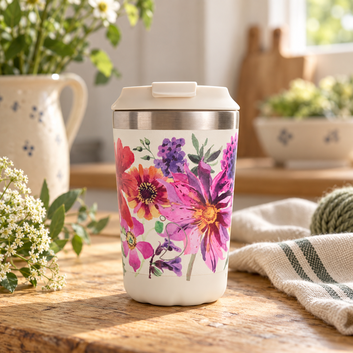 Emma Bridgewater en Chilly's Garden Flowers Coffee Cup 340 ml