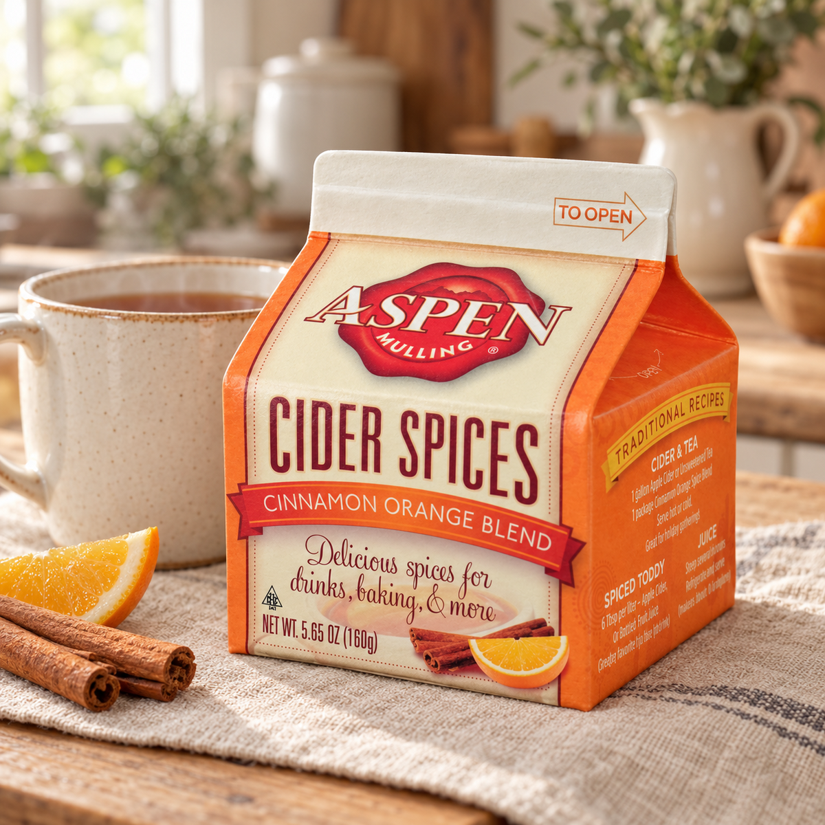 Aspen Mulling Spices Cinnamon Orange Blend