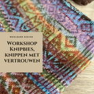 Workshop Knippen met vertrouwen: Fair Isle-knipbies leren doorknippen en afwerken